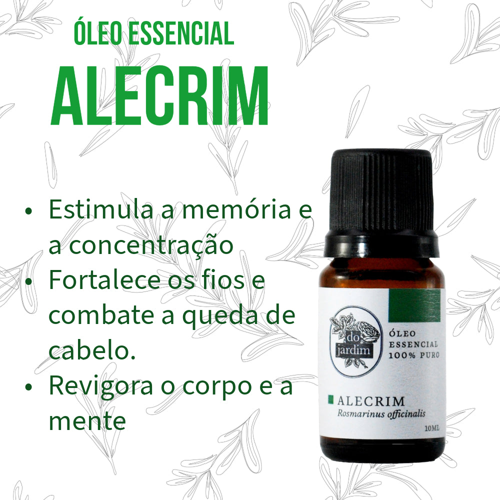 Óleo Essencial Alecrim 10ml